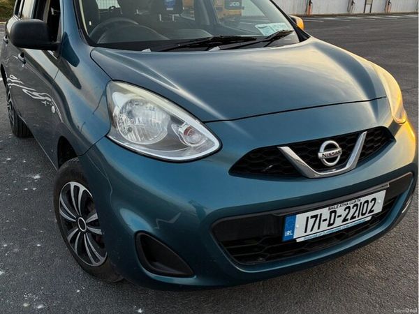 Nissan Micra Hatchback, Petrol, 2017, Blue