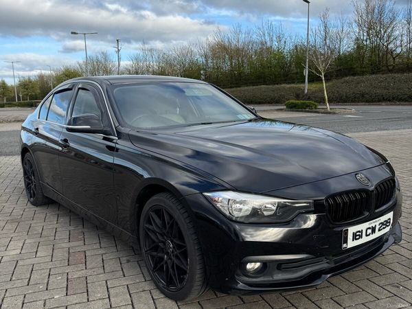 BMW 3-Series Saloon, Diesel, 2016, Black