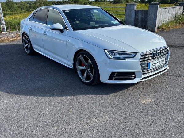 Audi A4 Saloon, Diesel, 2017, White