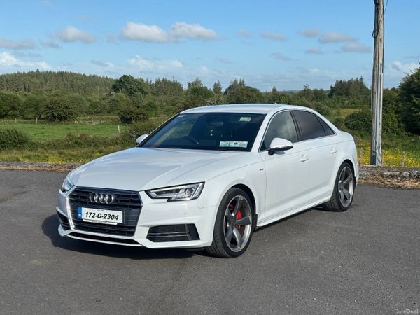Audi A4 Saloon, Diesel, 2017, White