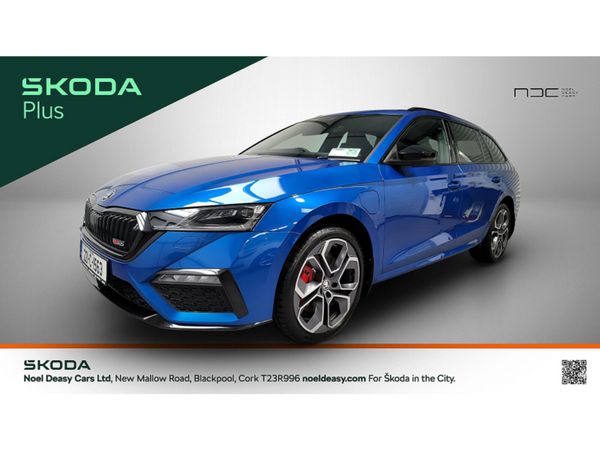 Skoda Octavia Estate, Petrol Plug-in Hybrid, 2022, Blue