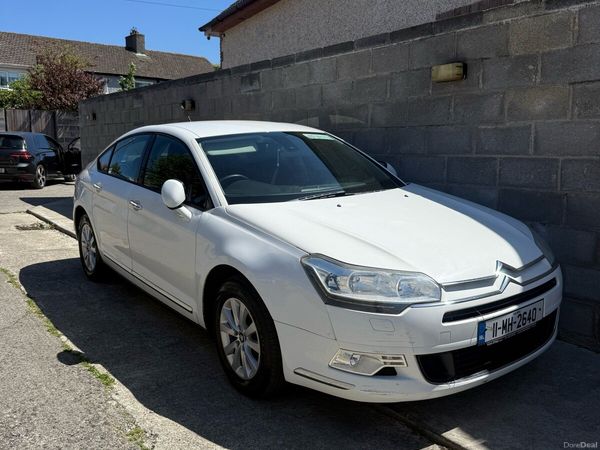 Citroen C5 Saloon, Diesel, 2011, White