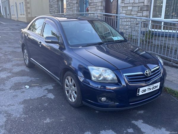 Toyota Avensis Saloon, Petrol, 2008, Blue
