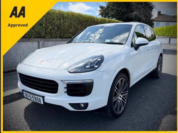 Porsche Cayenne SUV, Diesel, 2018, White