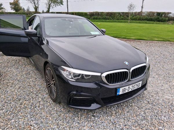 BMW 5-Series Saloon, Diesel, 2018, Black