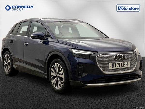 Audi Q4 Estate, Electric, 2022, Blue
