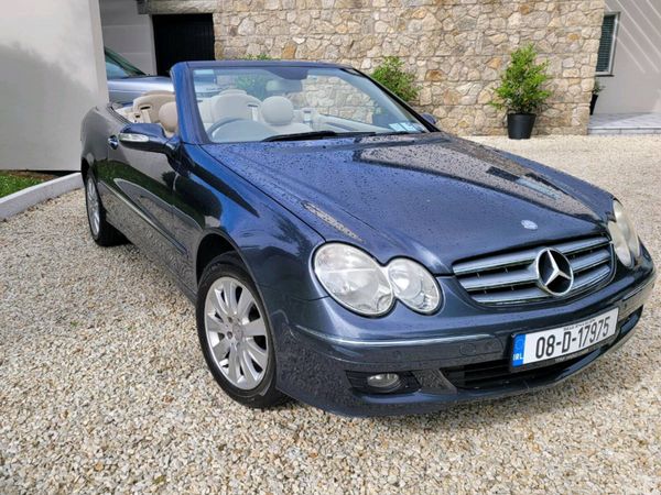 Mercedes-Benz CLK Convertible, Petrol, 2008, Grey