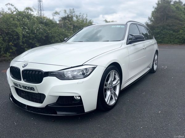 BMW 3-Series Estate, Diesel, 2013, White