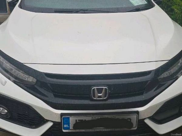 Honda Civic Hatchback, Petrol, 2017, White