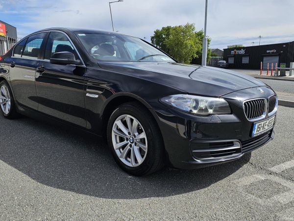 BMW 5-Series Saloon, Diesel, 2015, Black