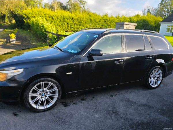 BMW 5-Series Estate, Diesel, 2007, Black