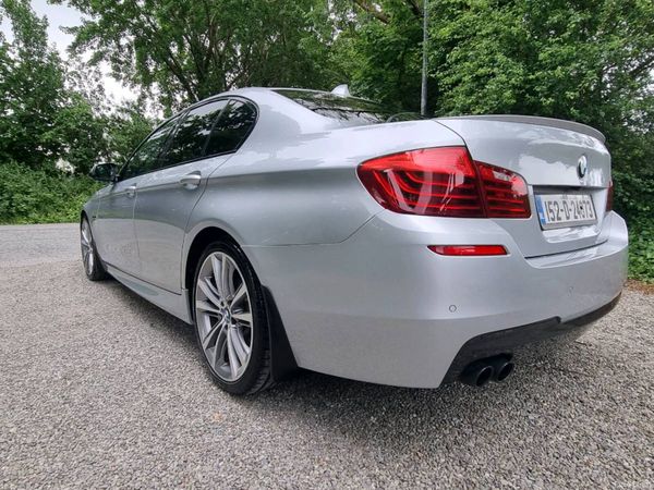 BMW 5-Series Saloon, Diesel, 2015, Silver