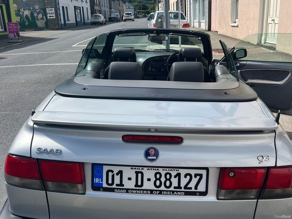 Saab 9-3 Convertible, Petrol, 2001, Silver