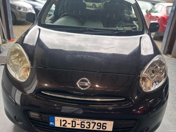 Nissan March Hatchback, Petrol, 2012, Black
