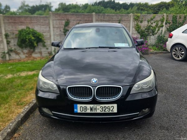 BMW 5-Series Saloon, Diesel, 2008, Black