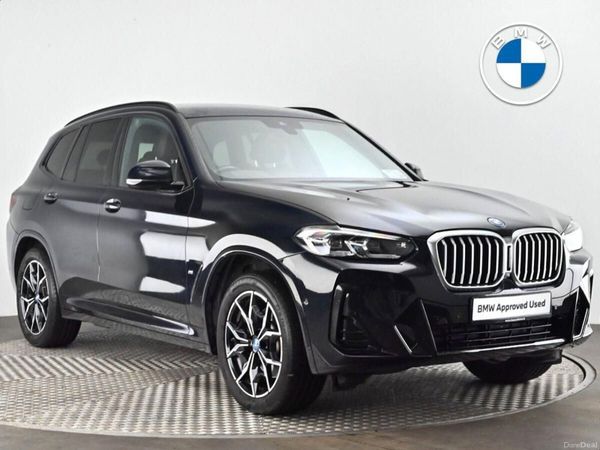BMW X3 SUV, Petrol Plug-in Hybrid, 2023, Black