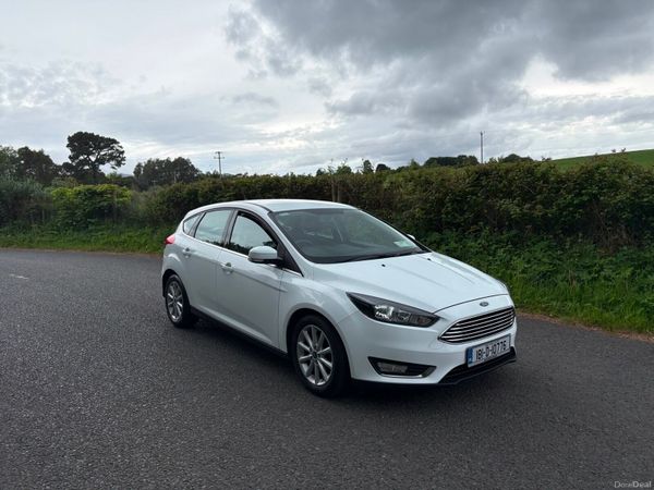 Ford Focus Hatchback, Petrol, 2018, White