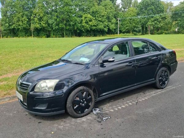Toyota Avensis Hatchback, Petrol, 2008, Black