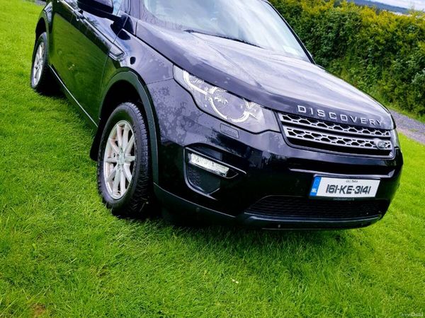 Land Rover Discovery Sport SUV, Diesel, 2016, Black