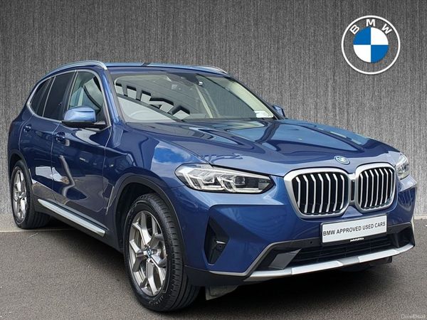 BMW X3 SUV, Petrol Plug-in Hybrid, 2023, Blue