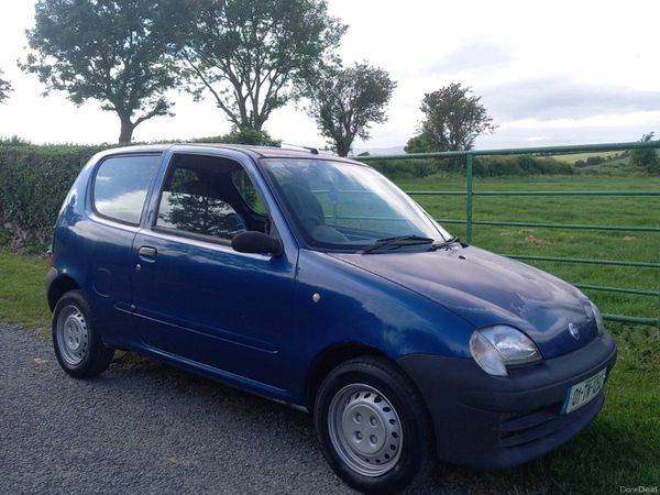 Fiat Seicento Hatchback, Petrol, 2001, Blue