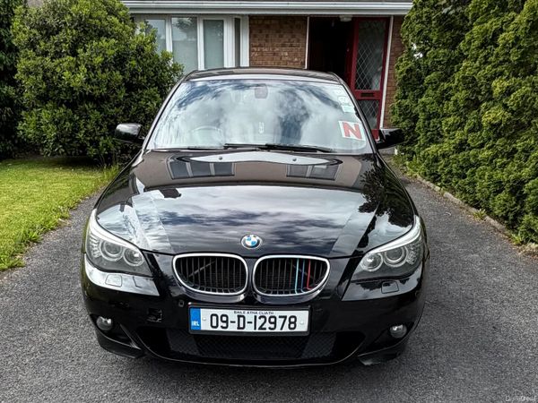 BMW 5-Series Saloon, Diesel, 2009, Black