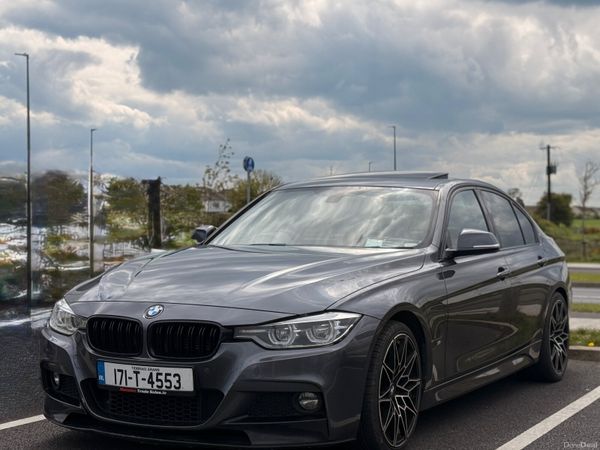 BMW 3-Series Saloon, Petrol Plug-in Hybrid, 2017, Grey
