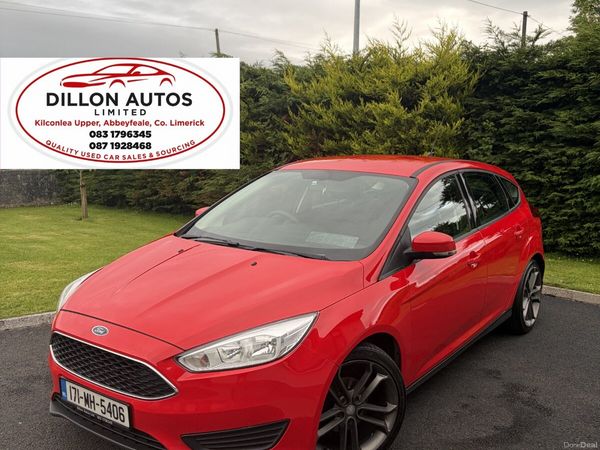 Ford Focus Hatchback, Diesel, 2017, Red