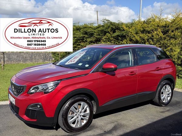Peugeot 3008 MPV, Diesel, 2018, Red