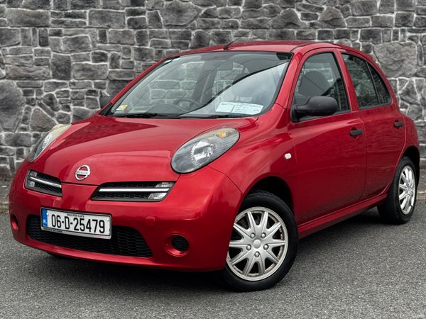 Nissan Micra Hatchback, Petrol, 2006, Red