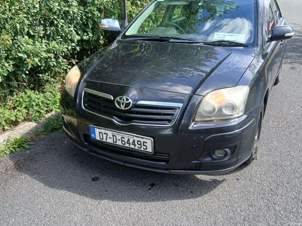 Toyota Avensis Saloon, Petrol, 2007, Black
