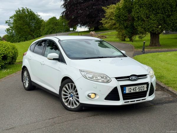 Ford Focus Hatchback, Diesel, 2012, White