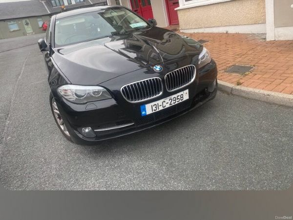 BMW 5-Series Saloon, Diesel, 2013, Black