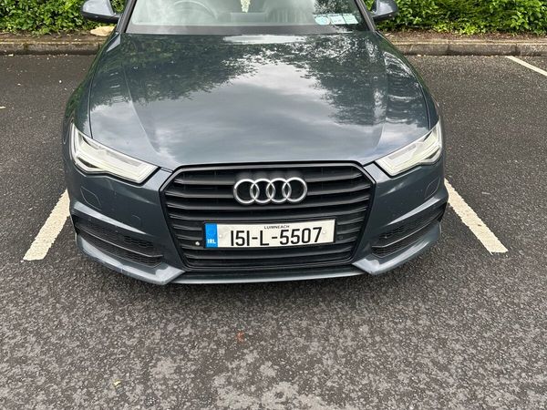 Audi A6 Saloon, Diesel, 2015, Blue