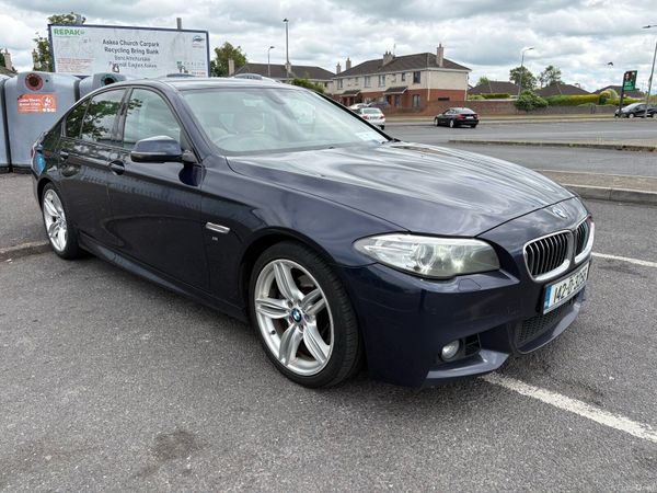 BMW 5-Series Saloon, Diesel, 2014, Blue
