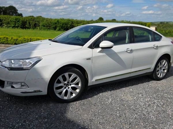 Citroen C5 Saloon, Diesel, 2014, White