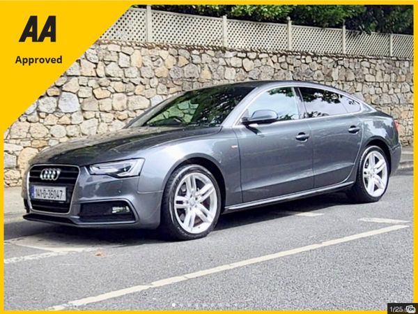 Audi A5 Hatchback, Diesel, 2014, Grey