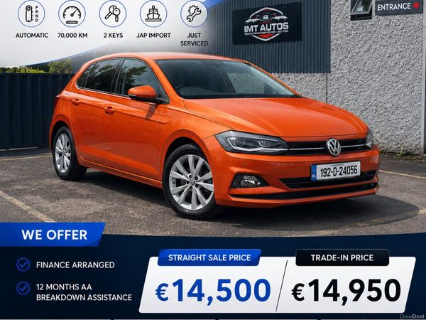 Volkswagen Polo Hatchback, Petrol, 2019, Silver