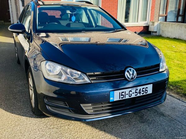 Volkswagen Golf Estate, Diesel, 2015, Blue