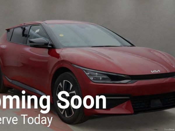 Kia EV6 Hatchback, Electric, 2023, Red