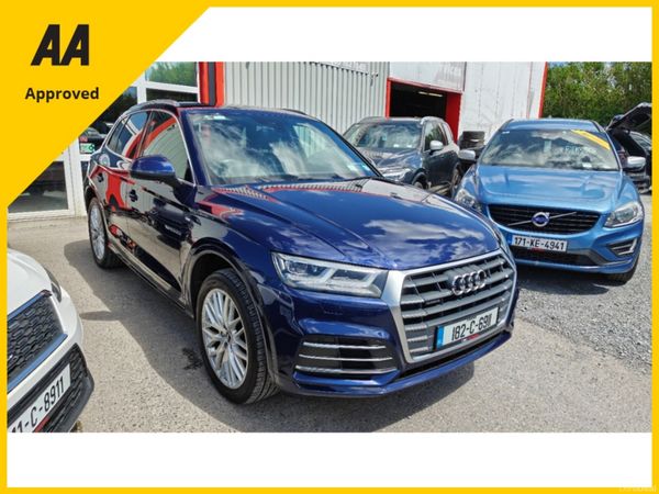 Audi Q5 Estate, Petrol, 2018, Blue