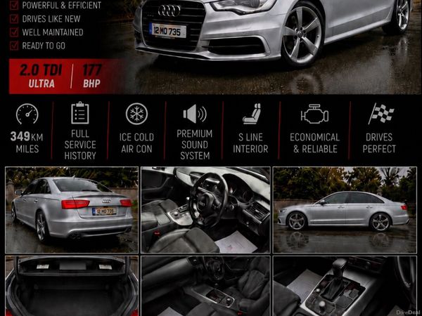 Audi A6 Saloon, Diesel, 2012, Silver