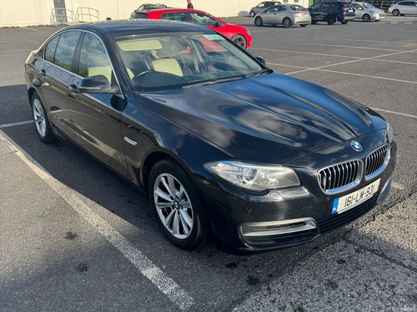 BMW 5-Series Saloon, Diesel, 2016, Black