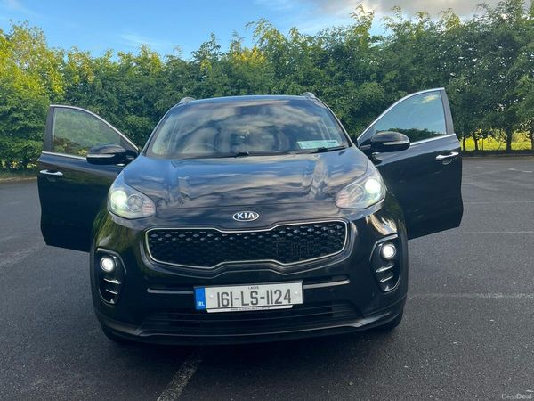 Kia Sportage SUV, Diesel, 2016, Black