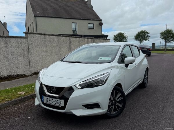 Nissan Micra Hatchback, Petrol, 2017, White