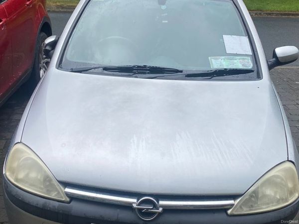 Opel Corsa Hatchback, Petrol, 2003, Silver