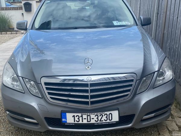 Mercedes-Benz E-Class Saloon, Petrol, 2013, Silver