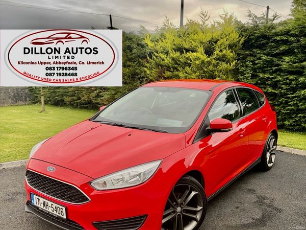 Ford Focus Hatchback, Diesel, 2017, Red