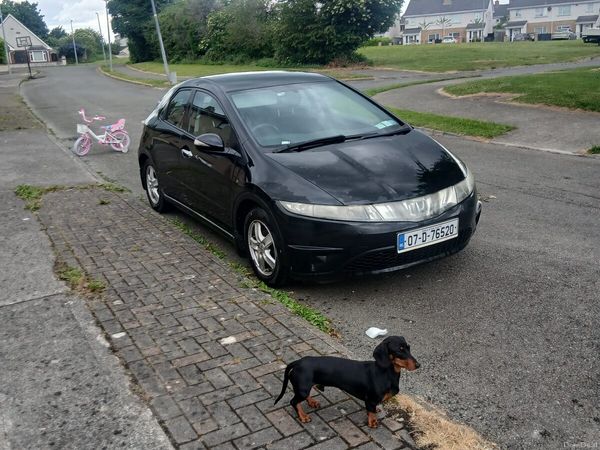 Honda Civic Hatchback, Petrol, 2007, Black