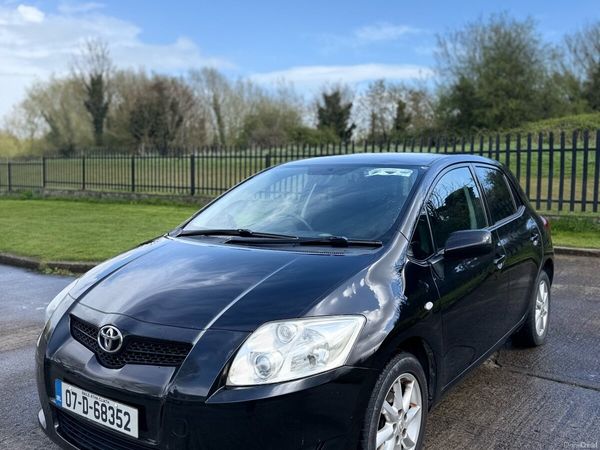 Toyota Auris Hatchback, Petrol, 2007, Black